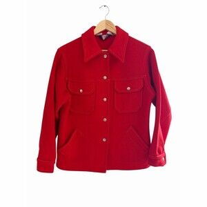 Vintage 1950s-1960s Pendleton Knockabouts Wool Jacket Men’s M, Vibrant Red